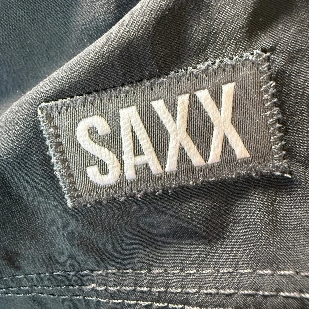 Saxx Oh Buoy 2-in-1 Swim Trunks Mens Medium Black 5 Inseam SXSW03L